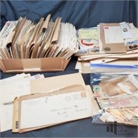 Various Stamps, Envelopes and Documents