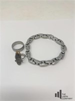 Bracelet and 2 Rings