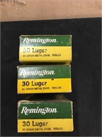 150 Rounds of .30 Luger
