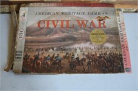 Vintage Civil War Board Game