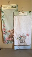 (2) Easter table runners