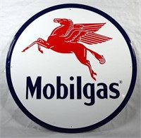 Tin Mobilgas Sign