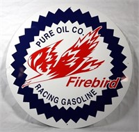 Tin Firebird Racing Gas Sign