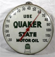 Quaker State Motor Oil Thermometer