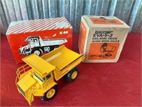 NOS TOY TRUCK AND MOUNTABLE ALARM HORN
