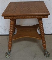Claw Foot Carved Table