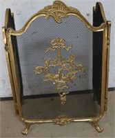 Brass Fireplace Screen