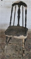 Antique Farm Chair
