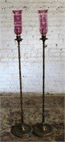 Pair of Matching Floor Lamps