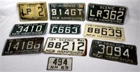 Lot of 1950's-70's NH License Plates