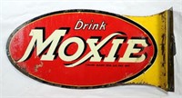 Drink Moxie Flange Sign