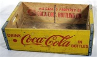 24-Bottle Wooden Laconia, NH Coca-Cola Box