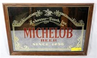 Michelob Beer Foil Back Sign