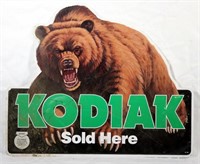 Tin Kodiak Chew Sign