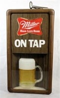 3-Sided Miller High Life Sign/Clock
