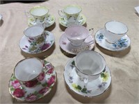 Tea Cups and saucers