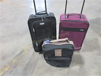 Luggage - 3 carry-ons incuding Samsonite