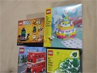Four LEGO play sets - brand new in the box