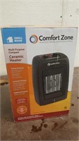 Comfort Zone Ceramic Heater in Box