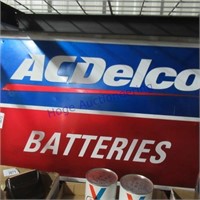 ACDelco Batteries tin sign, 24x36