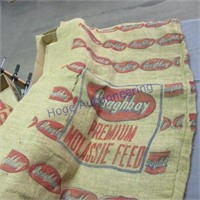 Doughboy Premium Molassie Feed burlap sack