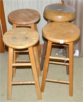 Lot of 4 Bar Stools