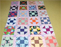 Machine Stitched Quilt - Measures approx. 75 1/2