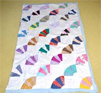 Small Machine Stitched Quilt - Measures approx.