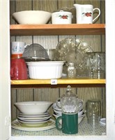 Kitchen Cabinet Clean Out - Assorted Dishes