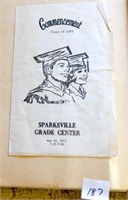 Sparksville Grade Center Commencement Programs