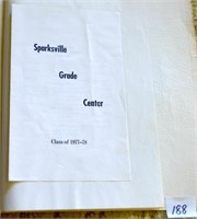 Sparksville Grade Center Commencement Programs