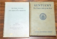 (2) Books - Kentucky The Pioneer State of the