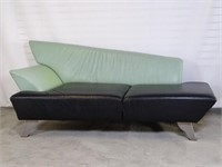 POST-MODERN ITALIAN LEATHER SOFA