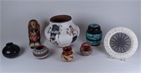 COLLECTION OF NATIVE AMERICAN POTTERY