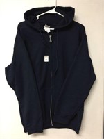 GILDAN ZIP-UP HOODIE SIZE MEDIUM