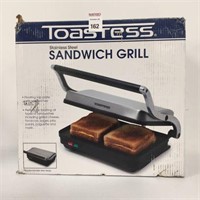 TOASTESS STAINLESS STEEL SANDWICH GRILL