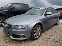 09 AUDI A4 REBUILT SALVAGE- keys/starts when teste