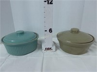 Monmouth & USA Pottery Covered Casseroles