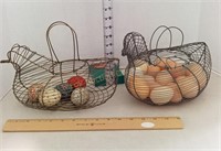 Egg Baskets & Plastic Eggs