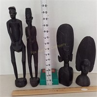 Carved Wooden Figurines