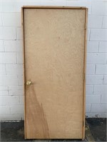 Wooden Door W/Frame