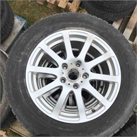 Used Set Of 4 Tires On Rims  215/60R16