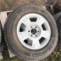 Used Set Of 3 Tires On Rims  245/70R17