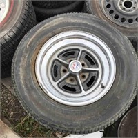 Used Set Of 4 Buick Rims And Tires 2 P255/60R15 An