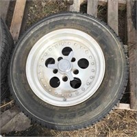 Used Set Of 4 Tires On Rims 2 P215/65R15 And 2 P23