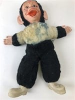 Vintage Bijou Boutique Stuffed Monkey