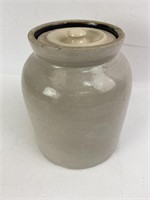 Vintage Ceramic Crock W/Lid