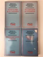Vintage Time Medical Reference Library Books