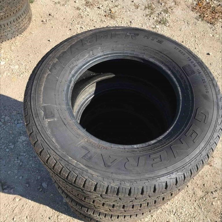 Online Tire Auction October 20 2020 Featuring VEMA Tires