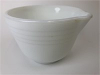 Vintage Hamilton Beach Milk Glass Mixing Bowl
